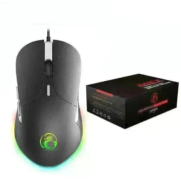 Colorful RGB Breathing Light Gaming Silent Gaming Mouse - EX-STOCK CANADA