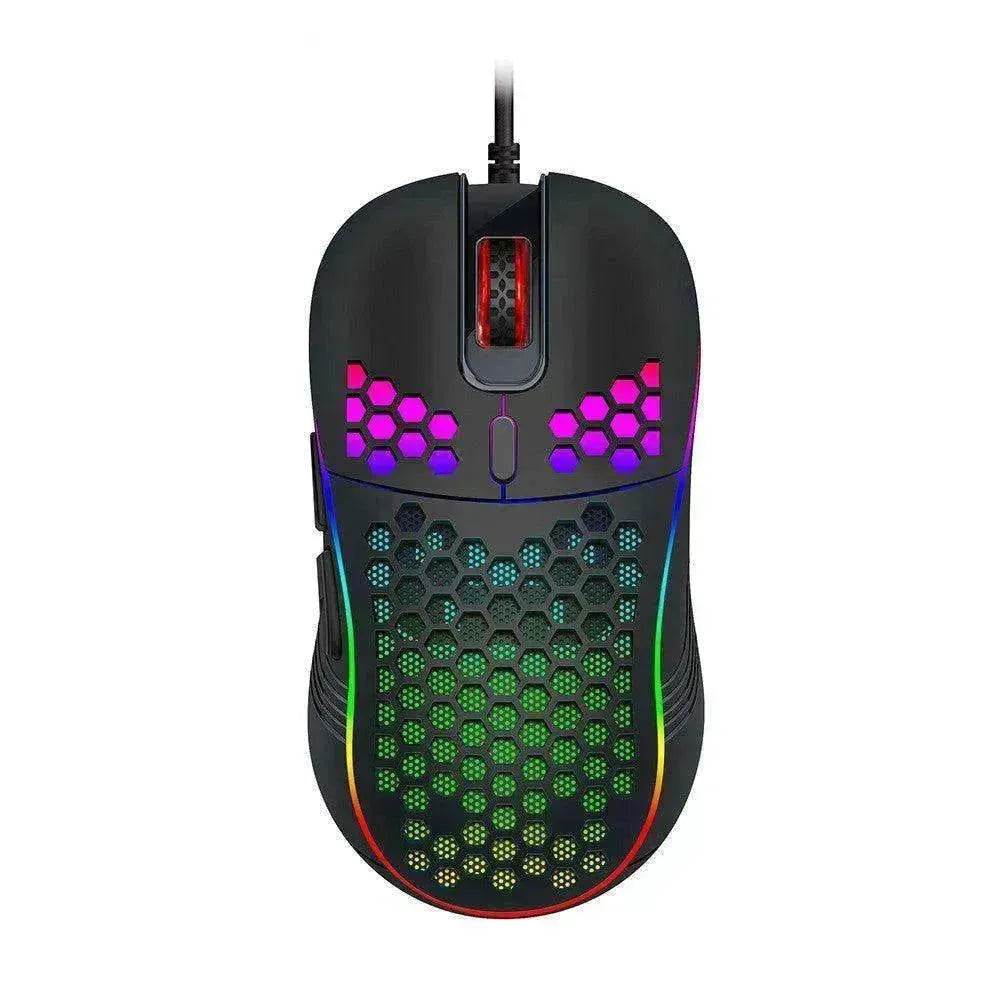 Colorful RGB Breathing Light Gaming Silent Gaming Mouse - EX-STOCK Canada