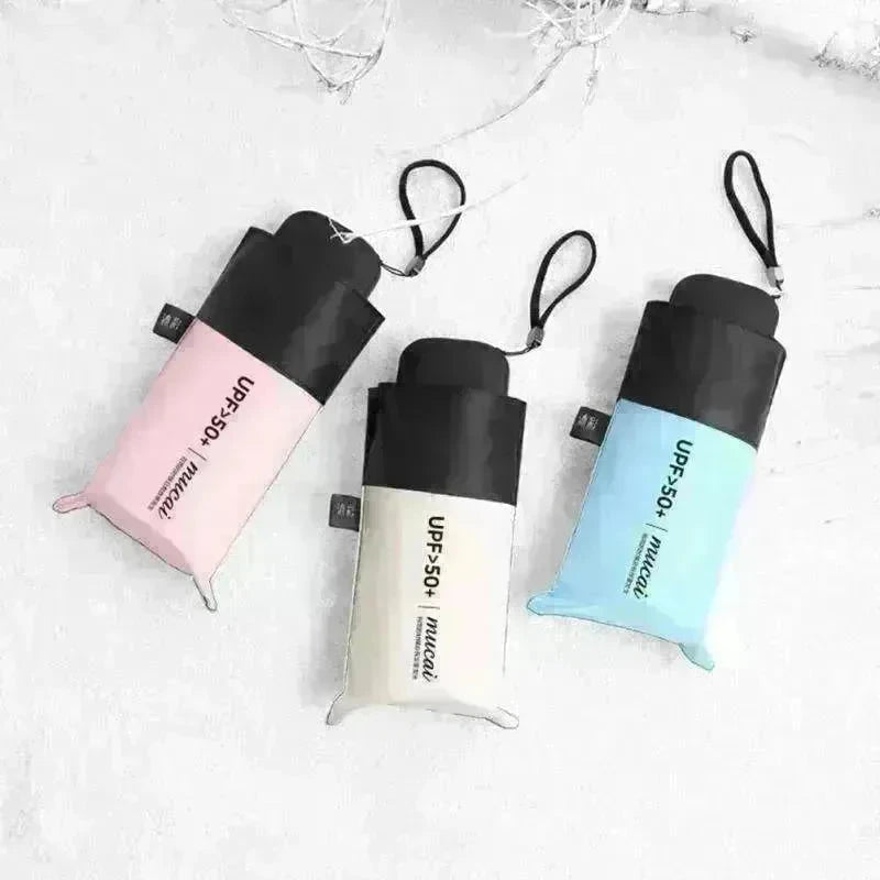 Compact UV-Proof Mini Umbrella: Windproof & Durable - EX-STOCK CANADA