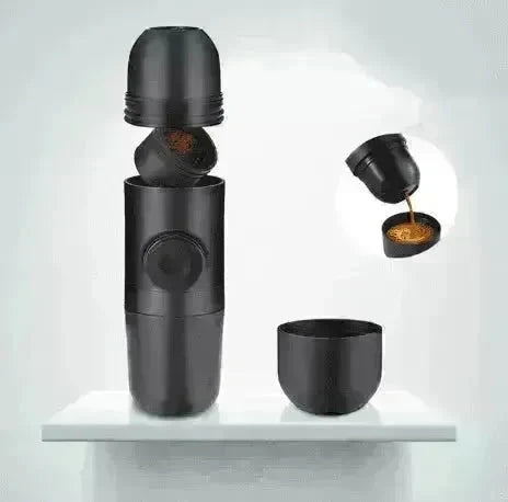 Condensed portable mini coffee machine - EX-STOCK CANADA