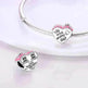 Copper Plating 925 Silver Love Beads Pendant - EX-STOCK Canada