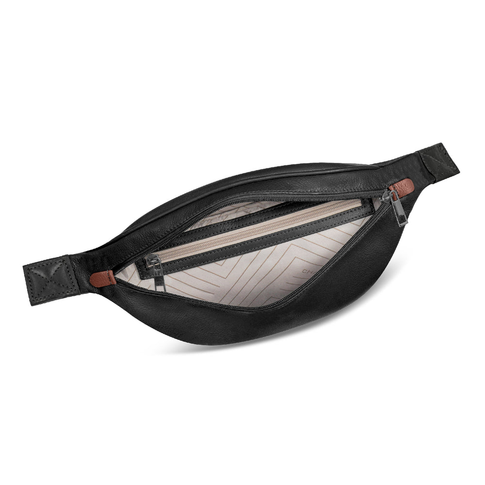Onyx / Leather Waist-Pack EX-STOCK Canada