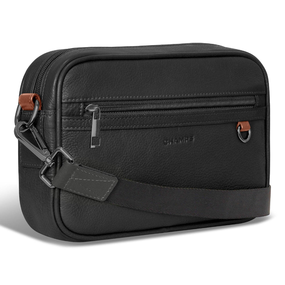 Onyx / Leder KameratascheEX-STOCK Canada