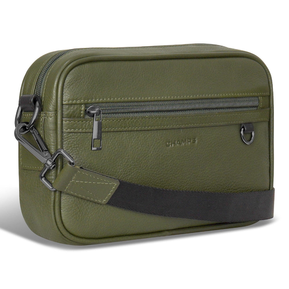 Onyx / Leder KameratascheEX-STOCK Canada