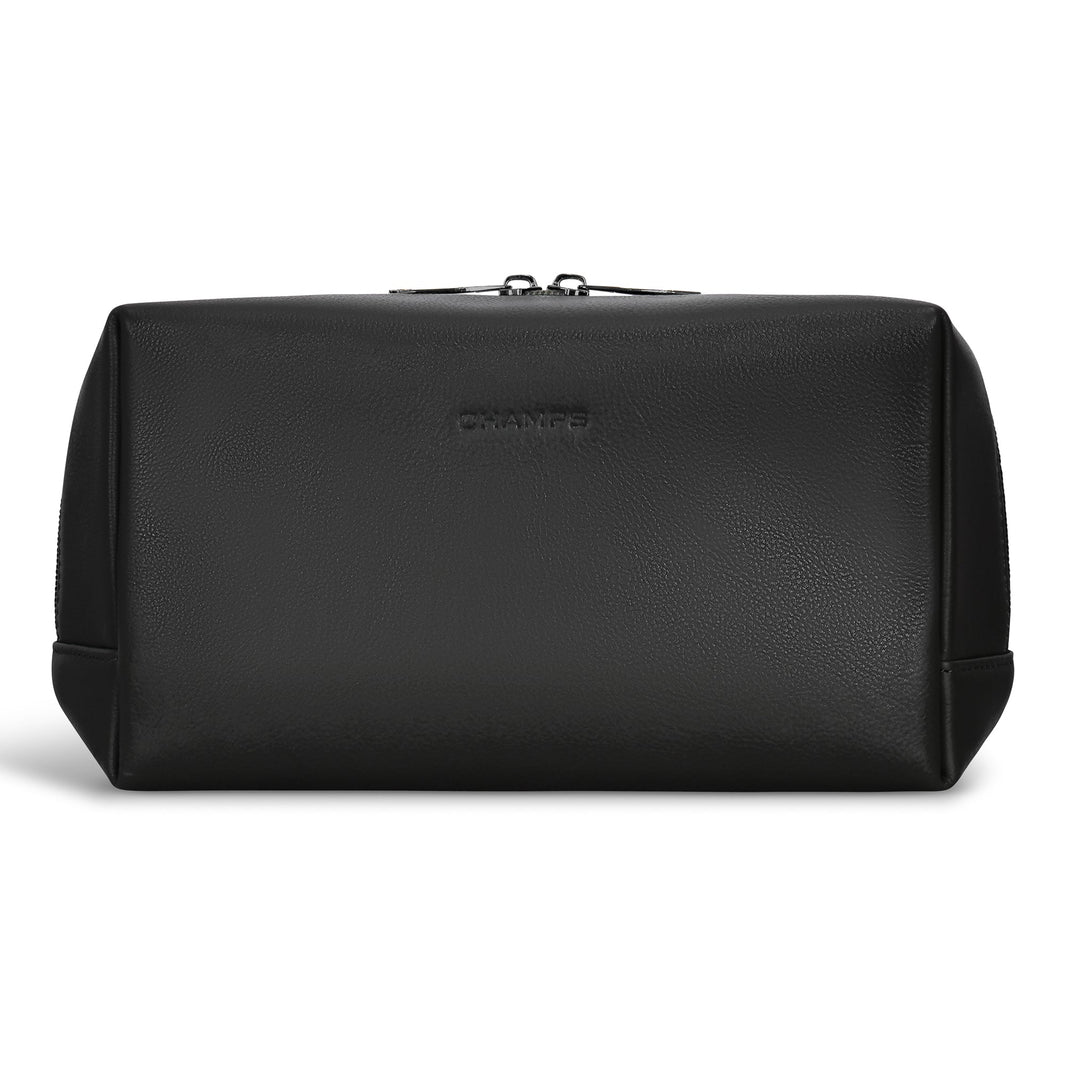 Onyx / Leather Toiletry Bag EX-STOCK Canada