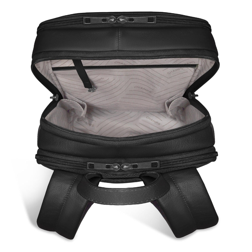 Onyx / Leder Klassischer RucksackEX-STOCK Canada