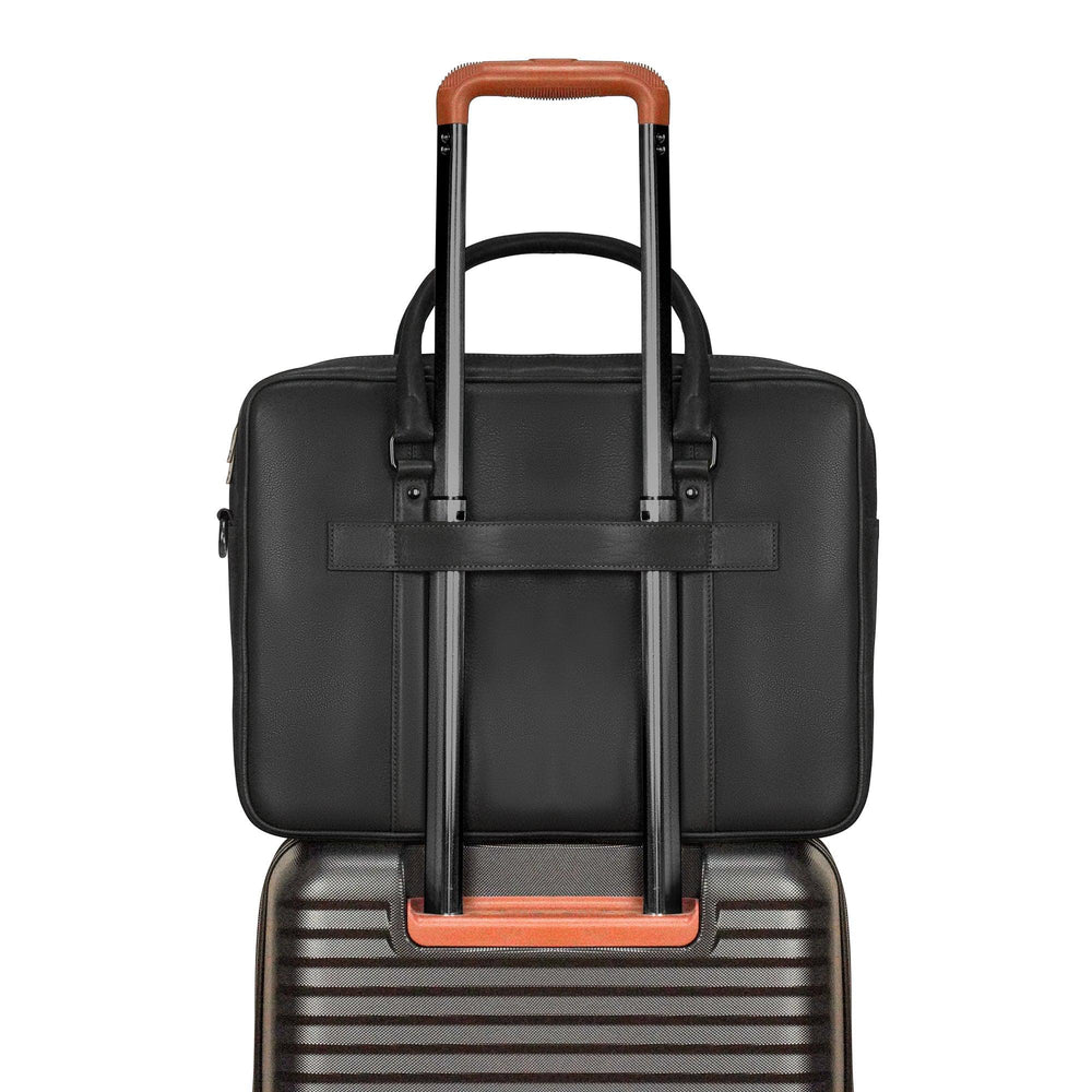 Onyx / Leather Briefcase EX-STOCK Canada