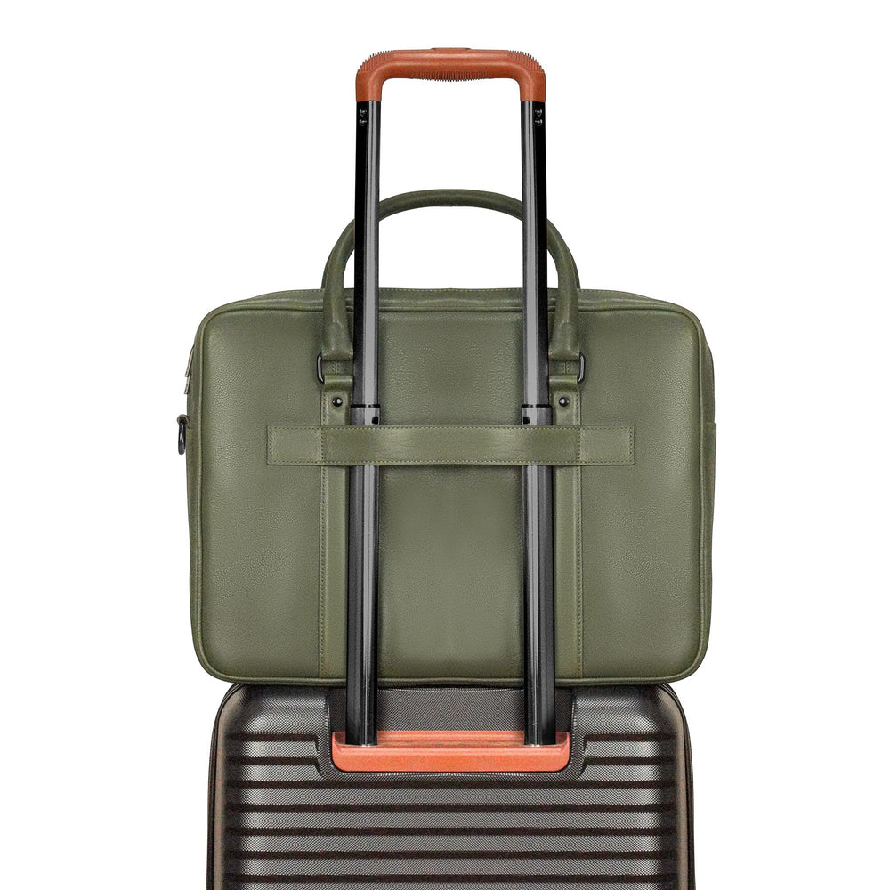 Onyx / Leather Briefcase EX-STOCK Canada