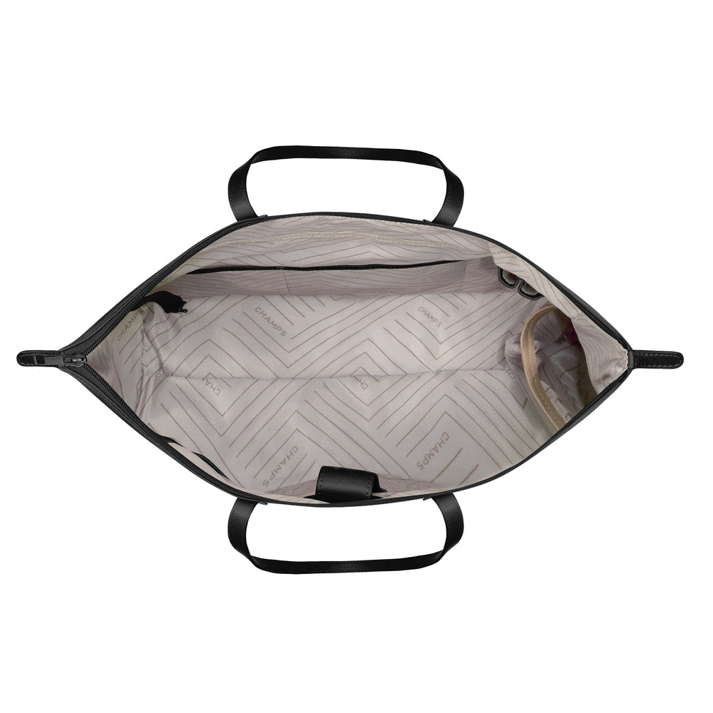 Onyx / Leather Business Tote EX-STOCK Canada