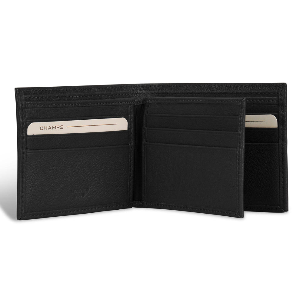 Onyx / Leather Center Wing Wallet EX-STOCK Canada