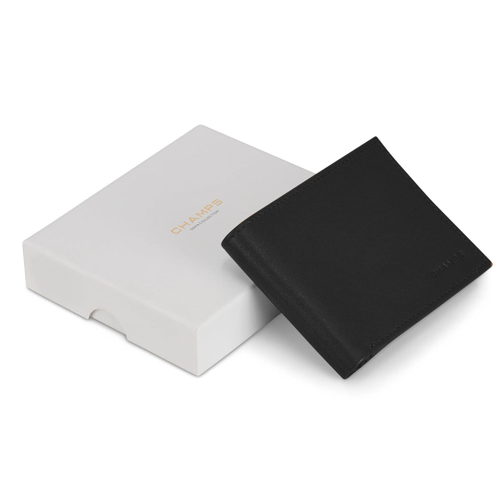 Onyx / Leather Center Wing Wallet EX-STOCK Canada