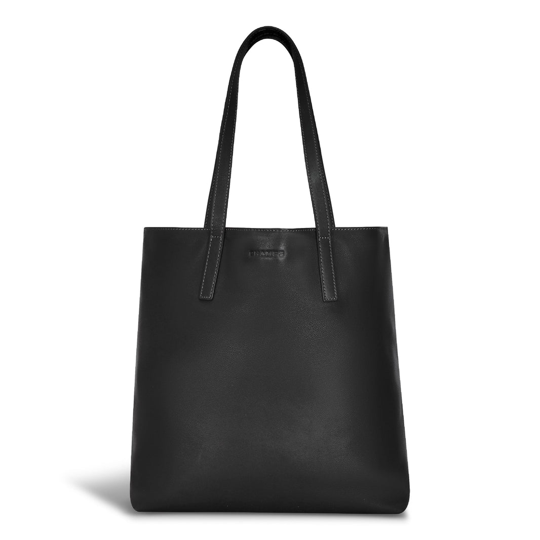 Onyx / Leather Vertical Tote EX-STOCK Canada