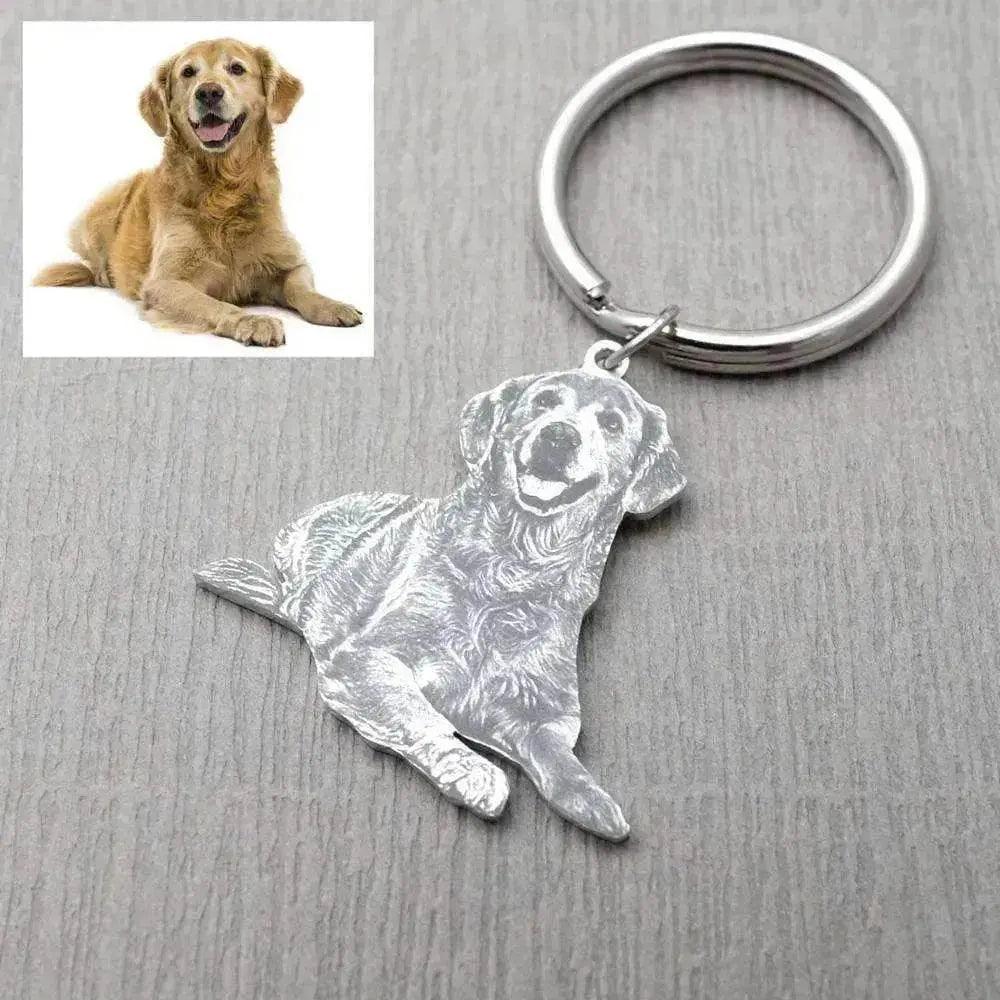Porte-clés porte-mémo avec photo déguisée d'animal de compagnie - EX-STOCK Canada