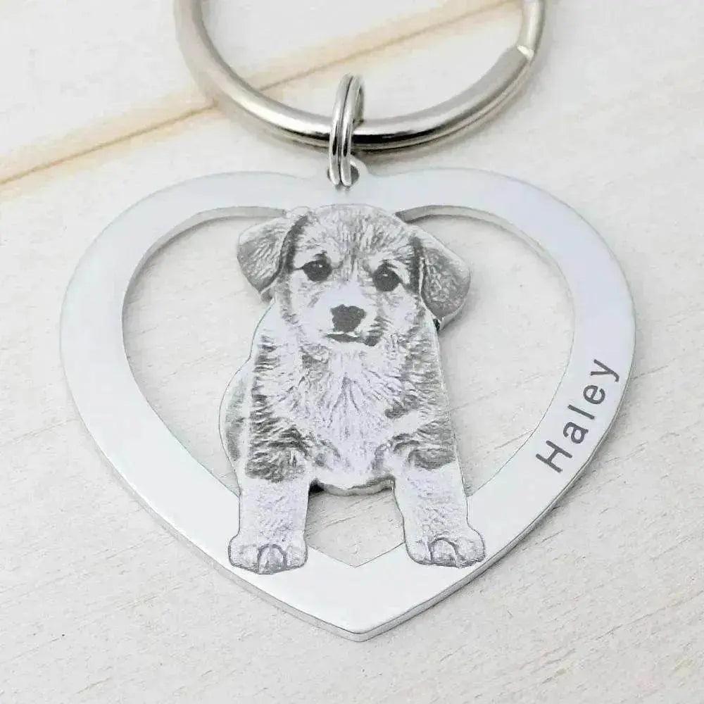 Porte-clés porte-mémo avec photo déguisée d'animal de compagnie - EX-STOCK Canada