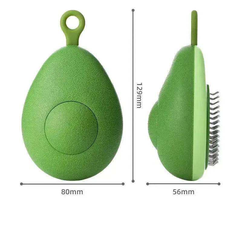 Creative Cat Grooming Comb Portable Massage Brush One-Button Remove Floating Hair Scraper Cats Dogs Pet Self Cleaning Tool Accessories - EX-STOCK Canada
