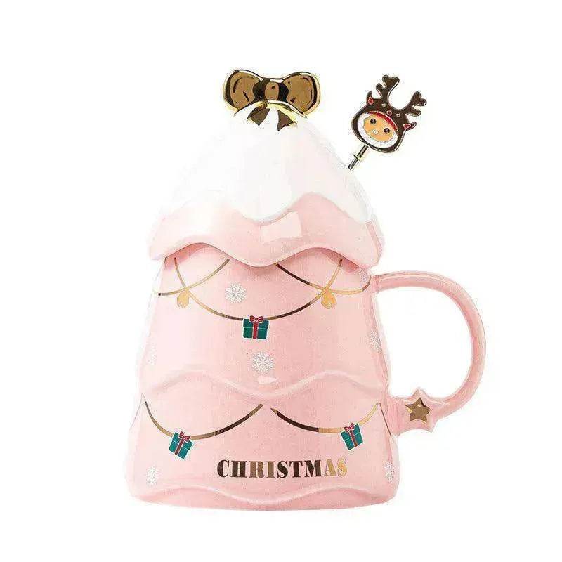 Creative Christmas Ceramic Mug Set Household - EX-STOCK Canada
