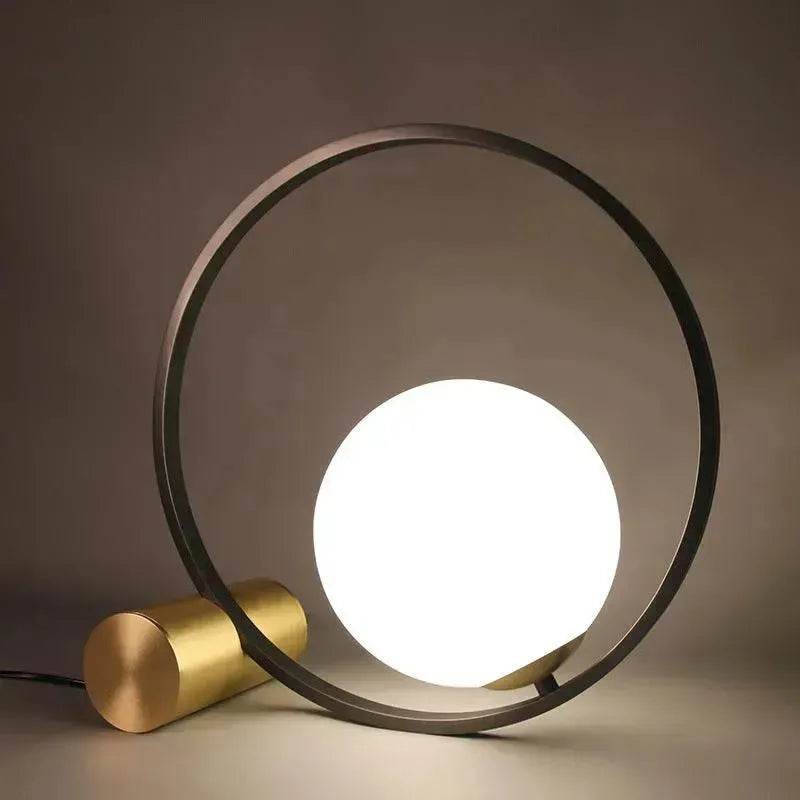 Lampada da tavolo decorativa creativa semplice per camera da letto, comodino, soggiorno, studio, nordica post-moderna - EX-STOCK Canada