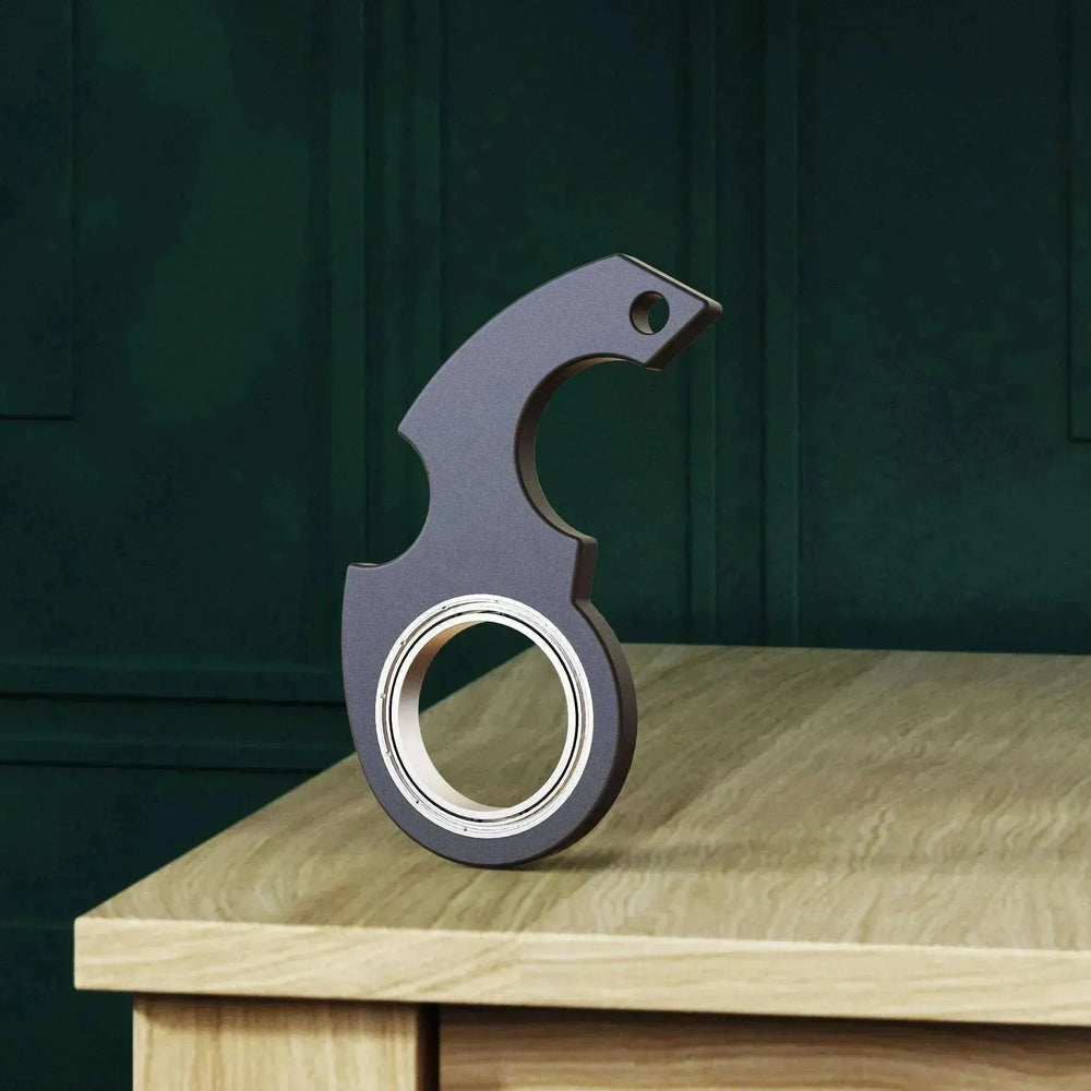 Portachiavi Creativo con Spinner per Dita che Allevia lo Stress e l'Ansia - EX-STOCK Canada