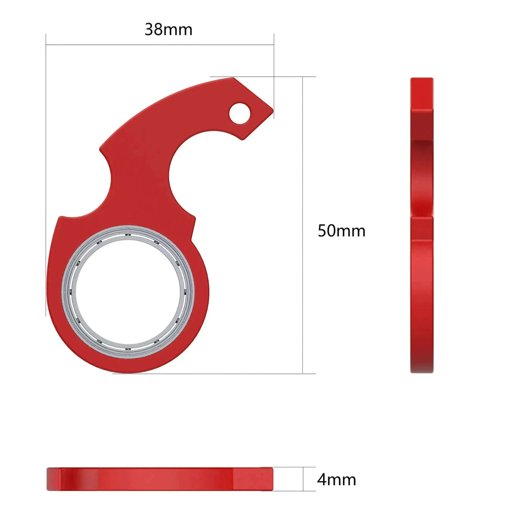 Portachiavi Creativo con Spinner per Dita che Allevia lo Stress e l'Ansia - EX-STOCK Canada