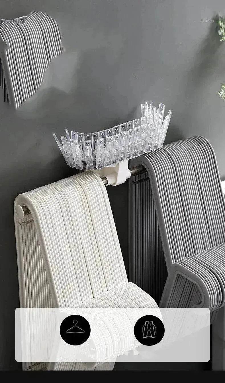 Electrodomésticos Creativos para el Hogar, Pequeñas Tiendas por Departamentos, Artículos de Uso Diario, Artículos de Uso Diario, Colgadores de Balcón que Ahorran Espacio - EX-STOCK Canada