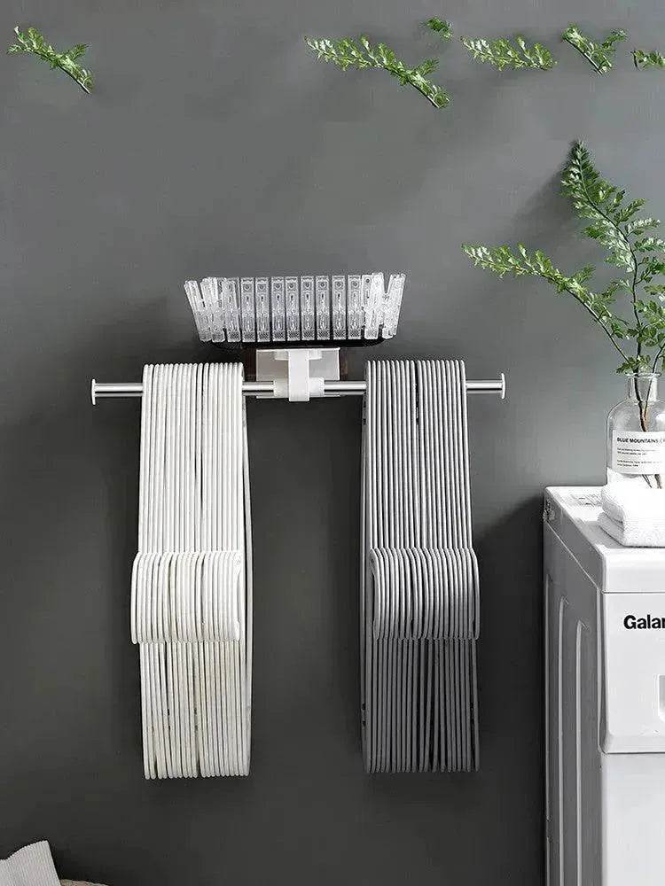 Electrodomésticos Creativos para el Hogar, Pequeñas Tiendas por Departamentos, Artículos de Uso Diario, Artículos de Uso Diario, Colgadores de Balcón que Ahorran Espacio - EX-STOCK Canada