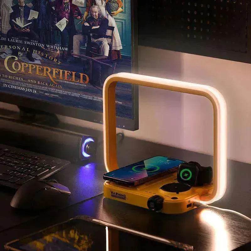 Creative Multifunctional Wireless Charger Small Night Lamp - EX-STOCK Canada