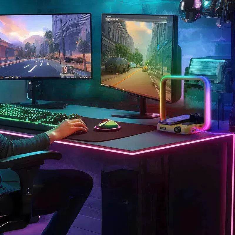 Creative Multifunctional Wireless Charger Small Night Lamp - EX-STOCK Canada