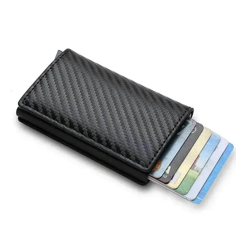 Portafoglio Minimalista Intelligente Porta Carte di Credito Tasche Uomo Donna Sottile Porta Carte Banca Custodia Sicura per Carte di Credito - EX-STOCK Canada