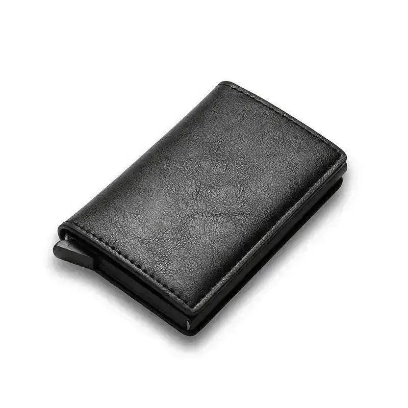 Portafoglio Minimalista Intelligente Porta Carte di Credito Tasche Uomo Donna Sottile Porta Carte Banca Custodia Sicura per Carte di Credito - EX-STOCK Canada