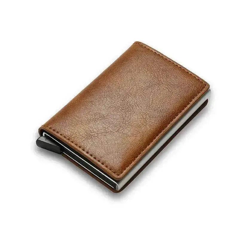 Portafoglio Minimalista Intelligente Porta Carte di Credito Tasche Uomo Donna Sottile Porta Carte Banca Custodia Sicura per Carte di Credito - EX-STOCK Canada