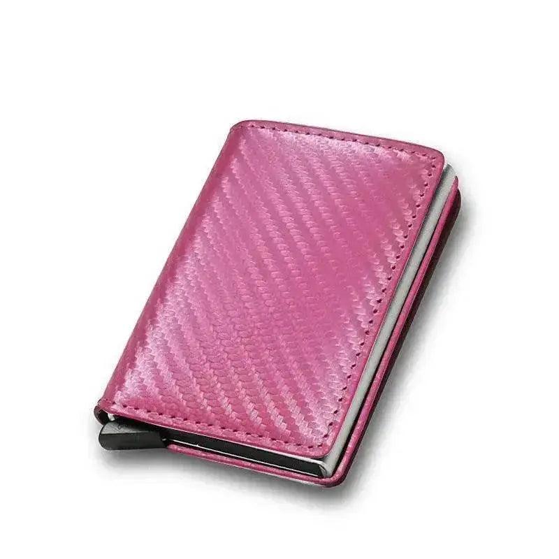 Portafoglio Minimalista Intelligente Porta Carte di Credito Tasche Uomo Donna Sottile Porta Carte Banca Custodia Sicura per Carte di Credito - EX-STOCK Canada