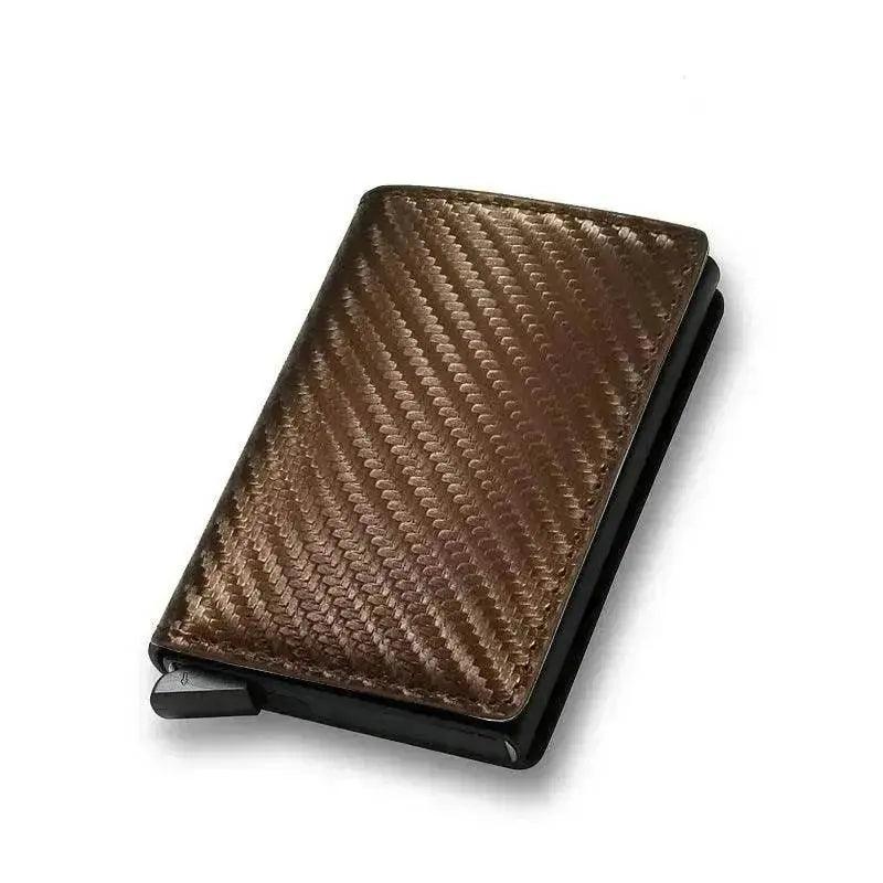 Portafoglio Minimalista Intelligente Porta Carte di Credito Tasche Uomo Donna Sottile Porta Carte Banca Custodia Sicura per Carte di Credito - EX-STOCK Canada