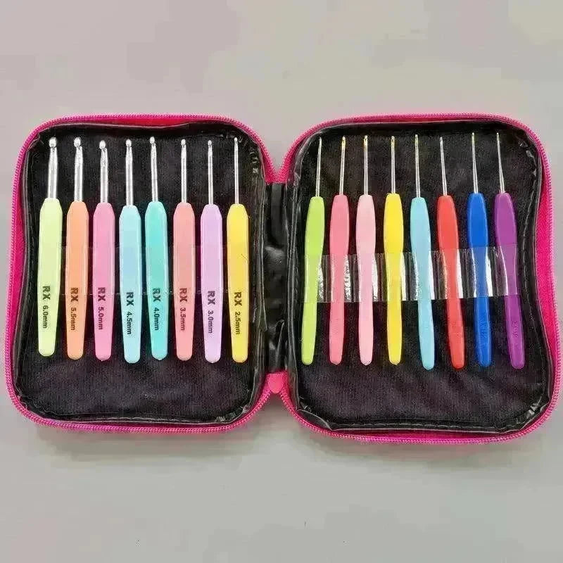 Crochet Tools Soft Plastic Handle Alumina Crochet - EX-STOCK CANADA