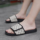 Cross-border Slippers Summer Outdoor Wear Niche High-grade Velcro Non-slip Beach Flip-flops Men  EX-STOCK CANADA