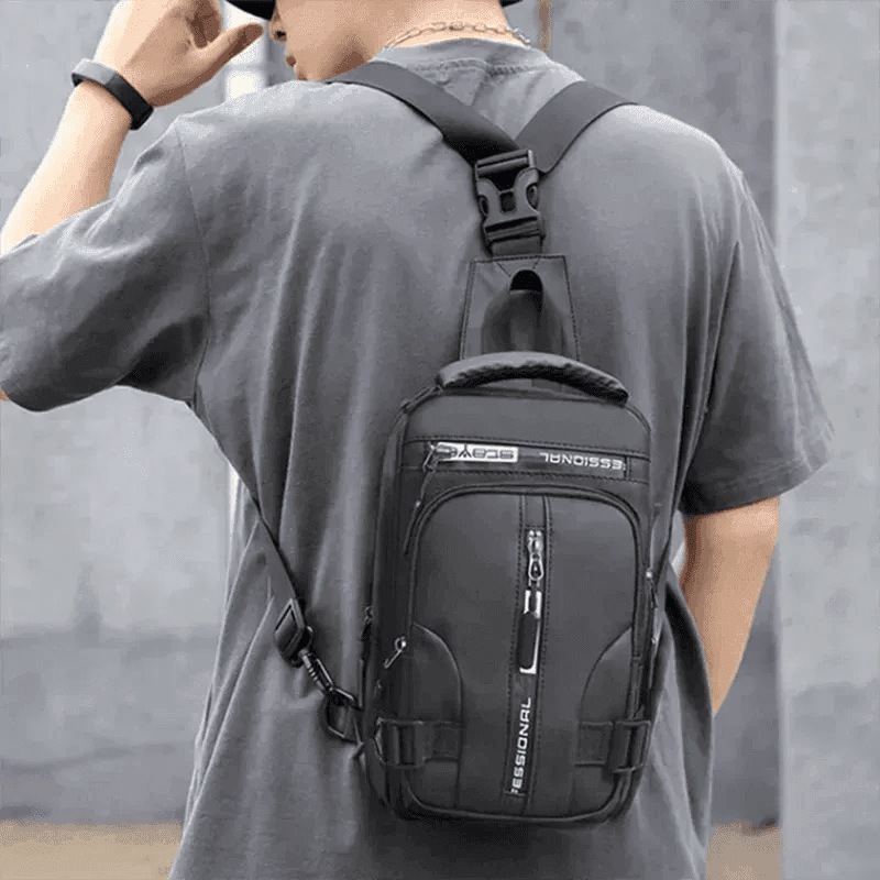 Umhängetaschen für Männer Multifunktionaler Rucksack Schulter- und Brusttaschen - EX-STOCK Canada