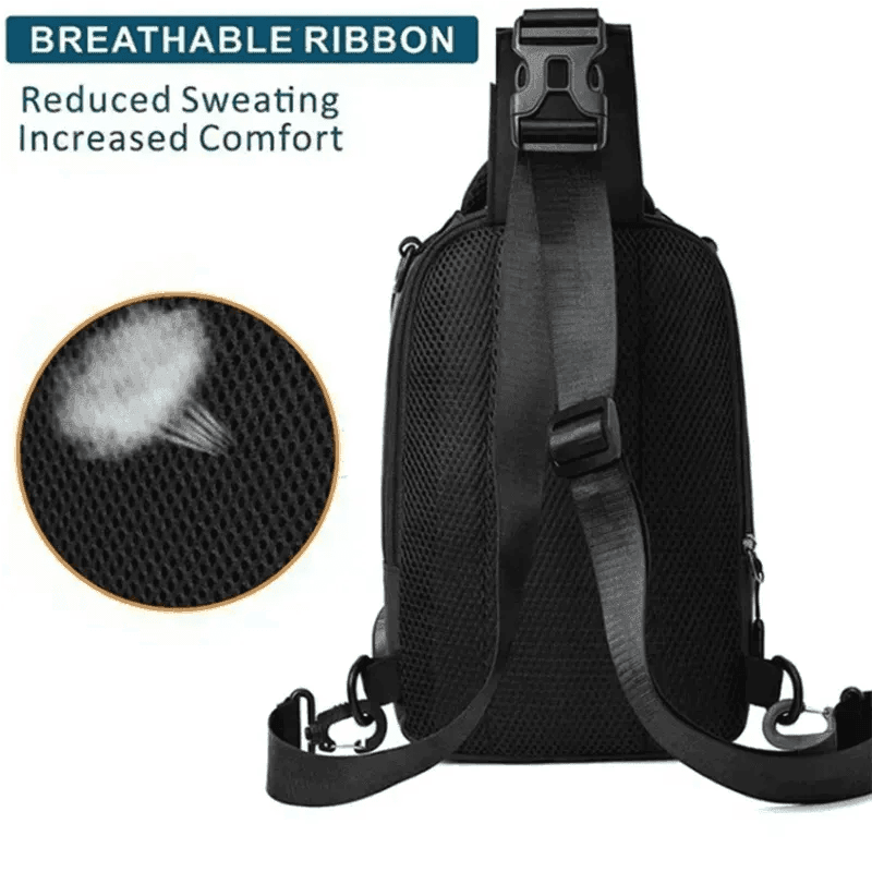 Umhängetaschen für Männer Multifunktionaler Rucksack Schulter- und Brusttaschen - EX-STOCK Canada