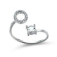 Customizable 26-Letter Ring: Fashionable & Elegant Jewelry - EX-STOCK Canada