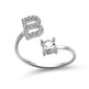 Customizable 26-Letter Ring: Fashionable & Elegant Jewelry - EX-STOCK Canada