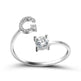 Customizable 26-Letter Ring: Fashionable & Elegant Jewelry - EX-STOCK Canada
