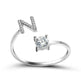 Customizable 26-Letter Ring: Fashionable & Elegant Jewelry - EX-STOCK Canada