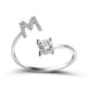 Customizable 26-Letter Ring: Fashionable & Elegant Jewelry - EX-STOCK Canada