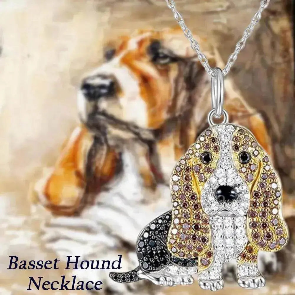 Cute Baggy Hound Pendant Necklace - EX-STOCK Canada