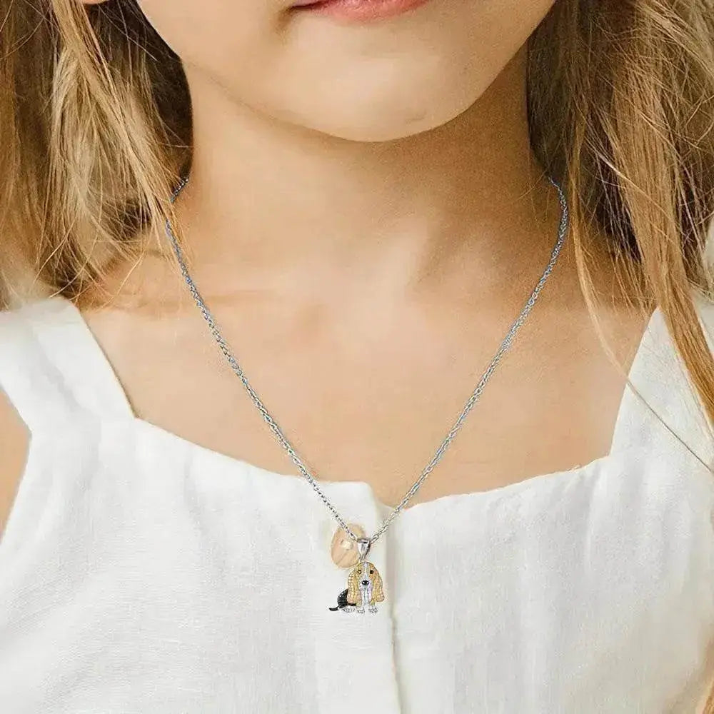 Cute Baggy Hound Pendant Necklace - EX-STOCK Canada
