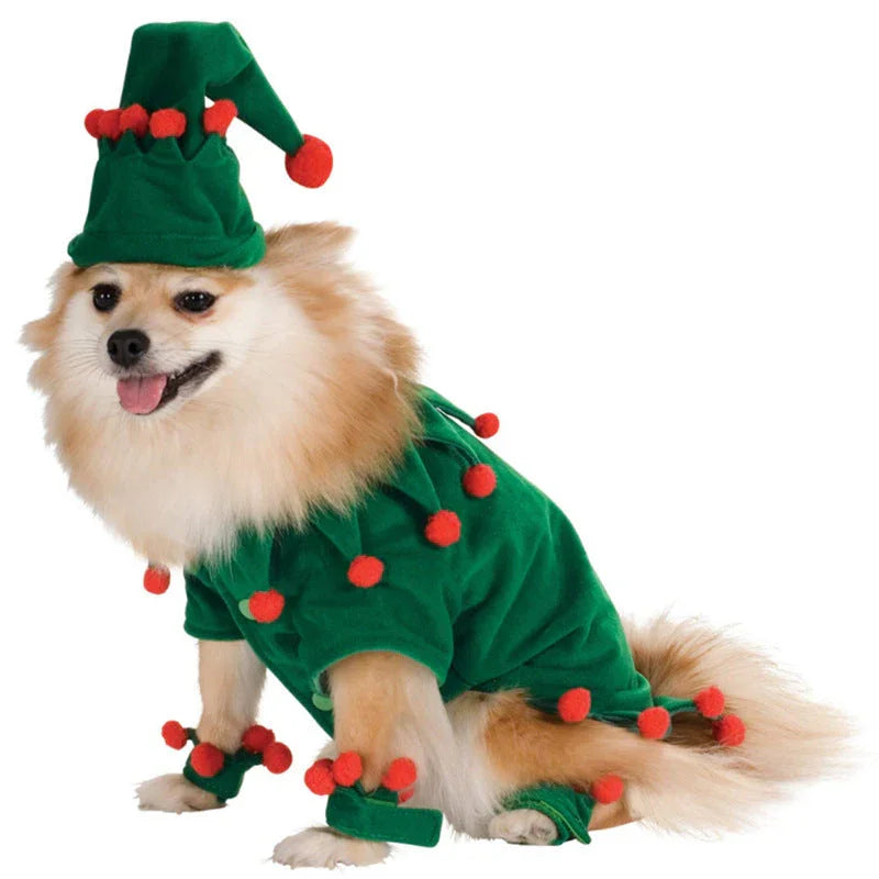 Cute Dog Cat Costume Christmas Cloak Halloween Disguise Cat EX-STOCK Canada