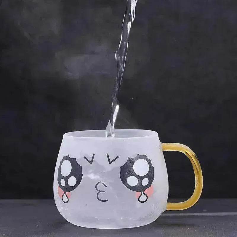 Cute Glass Expression Coffee Cup Mug - EX-STOCK Canada