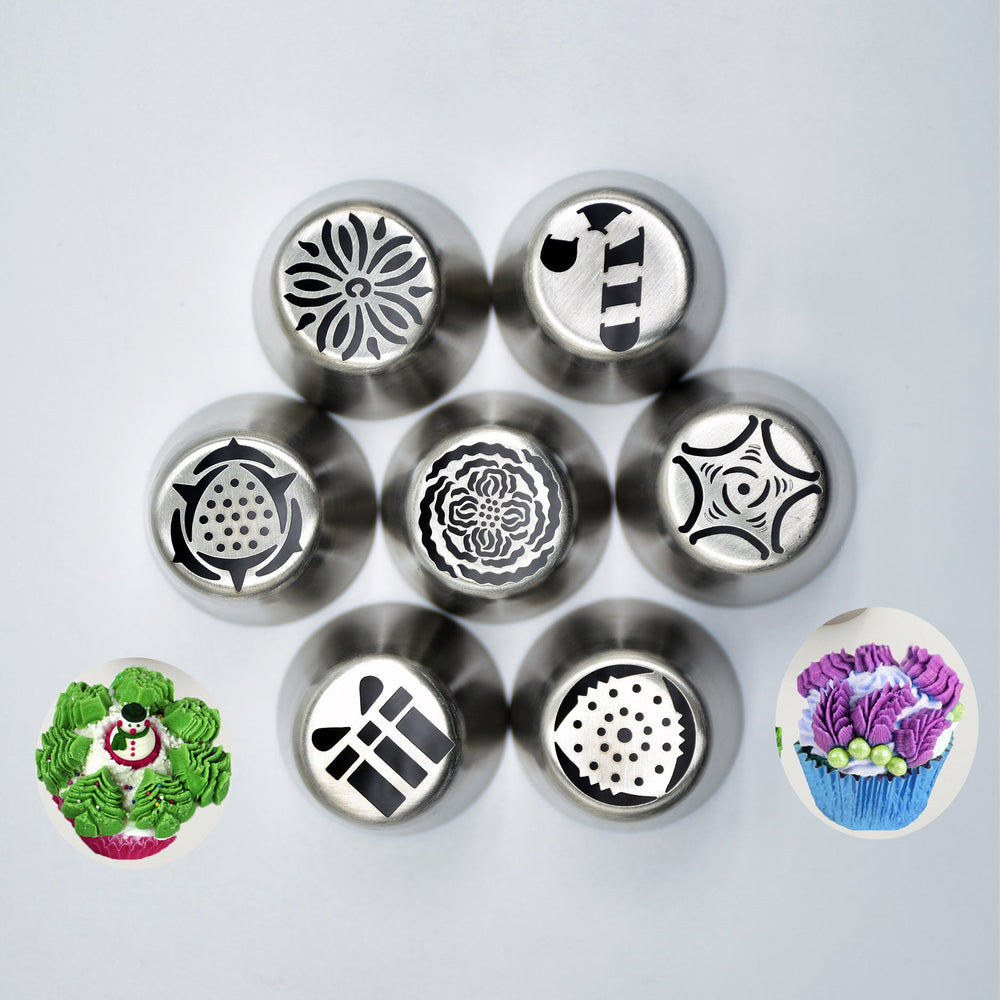 DIY Series Stainless Steel Christmas Decorating Mouth 30 Variety of Cakes Decoration Tools EX-STOCK Canada