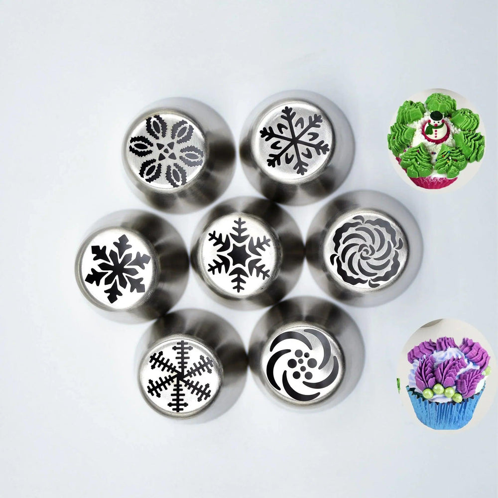 DIY Series Stainless Steel Christmas Decorating Mouth 30 Variety of Cakes Decoration Tools EX-STOCK Canada