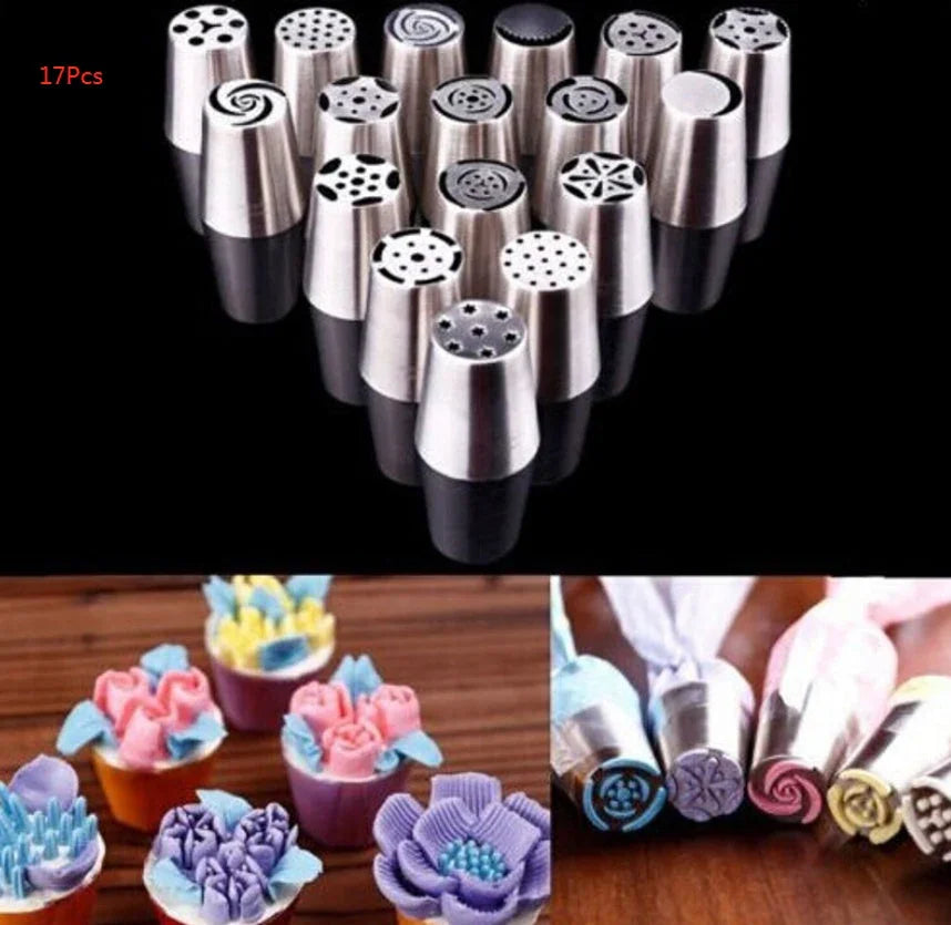 DIY Series Stainless Steel Christmas Decorating Mouth 30 Variety of Cakes Decoration Tools EX-STOCK Canada