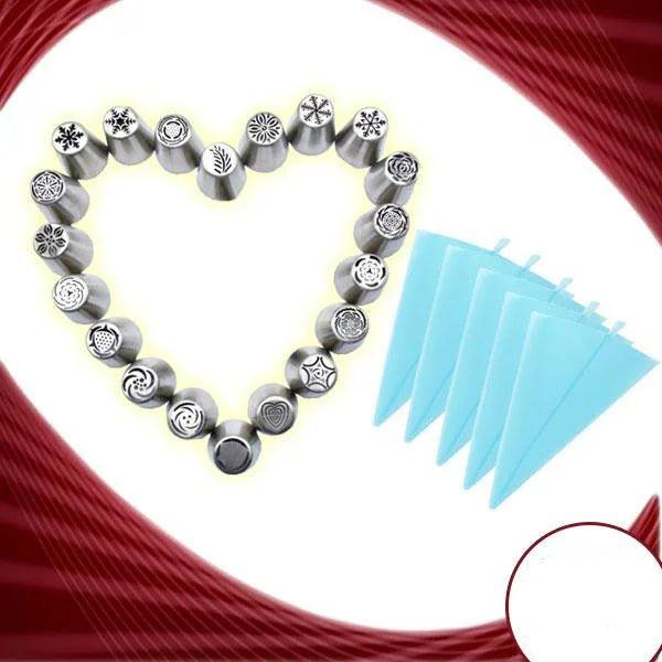 DIY Series Stainless Steel Christmas Decorating Mouth 30 Variety of Cakes Decoration Tools EX-STOCK Canada