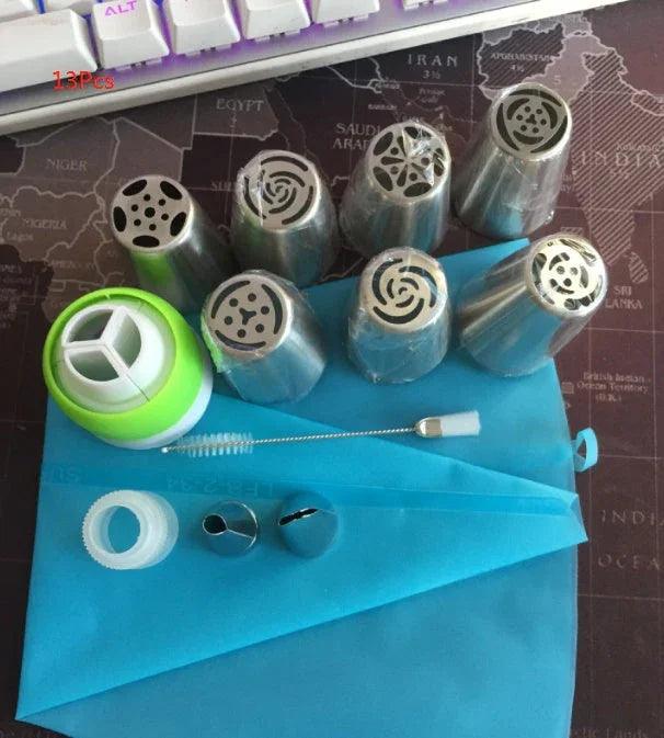 DIY Series Stainless Steel Christmas Decorating Mouth 30 Variety of Cakes Decoration Tools EX-STOCK Canada